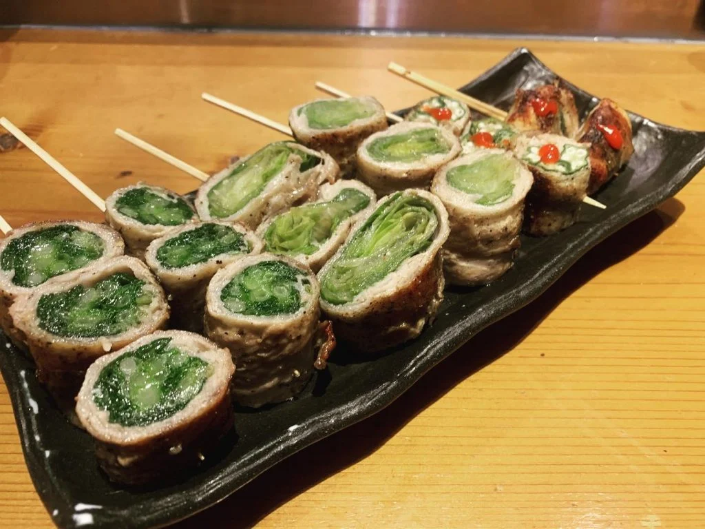 ((大人気野菜巻き串))