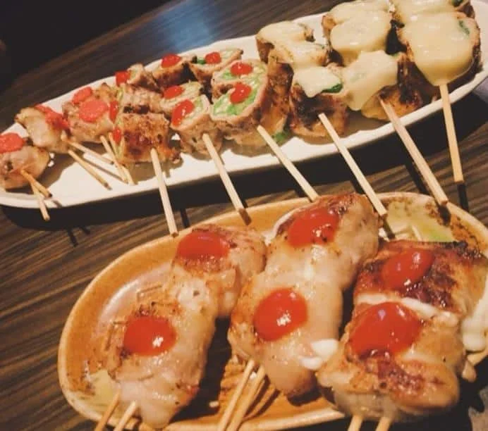 栄でお店をお探しならきばくもんへ！@野菜巻き串/栄/フルーツ酎ハイ/居酒屋/博多野菜巻き串といえばきばくもん